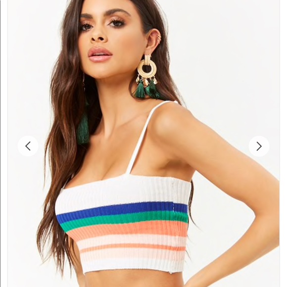 Forever 21 Tops - Crop Top🧡💚💙